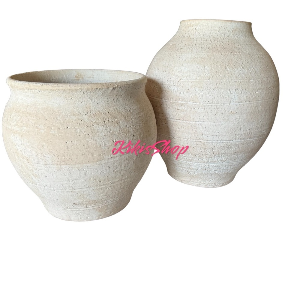 Threshold Ceramic Rustic artisan Planter - Picture 7 of 7
